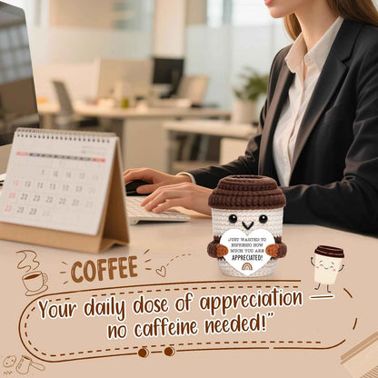 Appreciation Crochet Coffee Cup