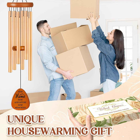House Warming Gifts New Home, Housewarming Wind Chimes, New Home Gift Ideas for Women Men Friends Couples Coworker, Housewarming Gifts for New Apartment, House, Large 36 inch