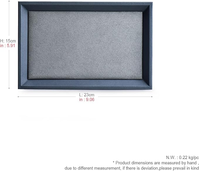 Leather-Look Jewelry & Valet Tray - Field & Blessing