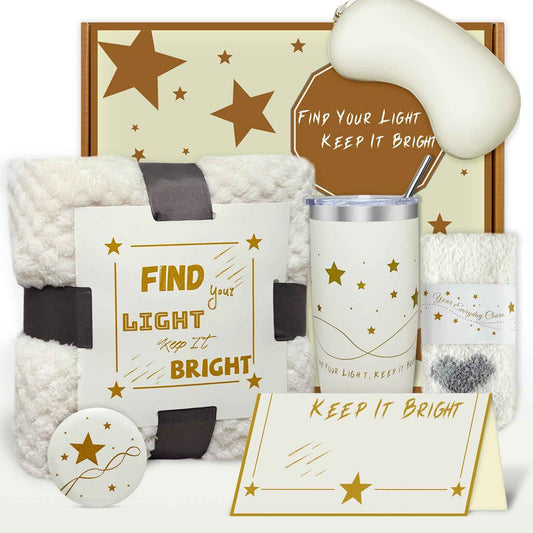 Tumbler & Cozy Blanket Gift Box