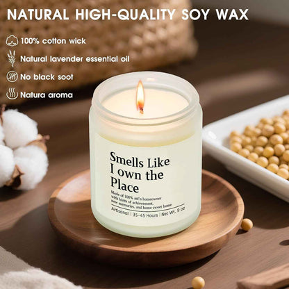 Kosmickiss House Warming Gifts New Home for Men Women, Housewarming Gift | New Home Gift Ideas for New Homeowner, First Apartment Essentials Closing Presents for Home Buyer, Lavender Scented Candle