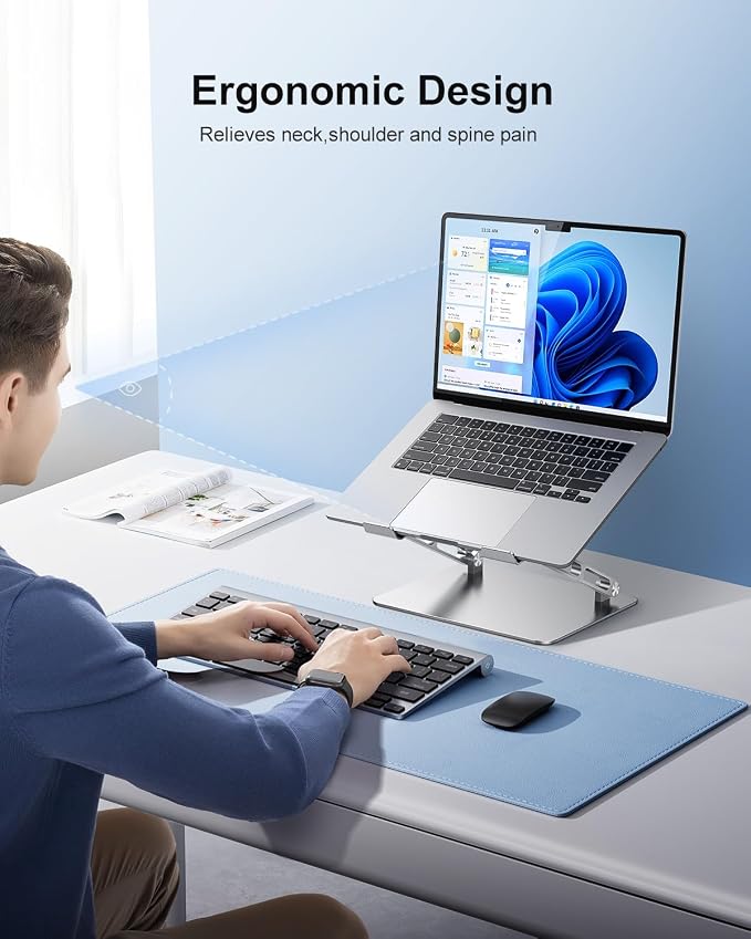Adjustable Aluminum Laptop Stand - Field & Blessing