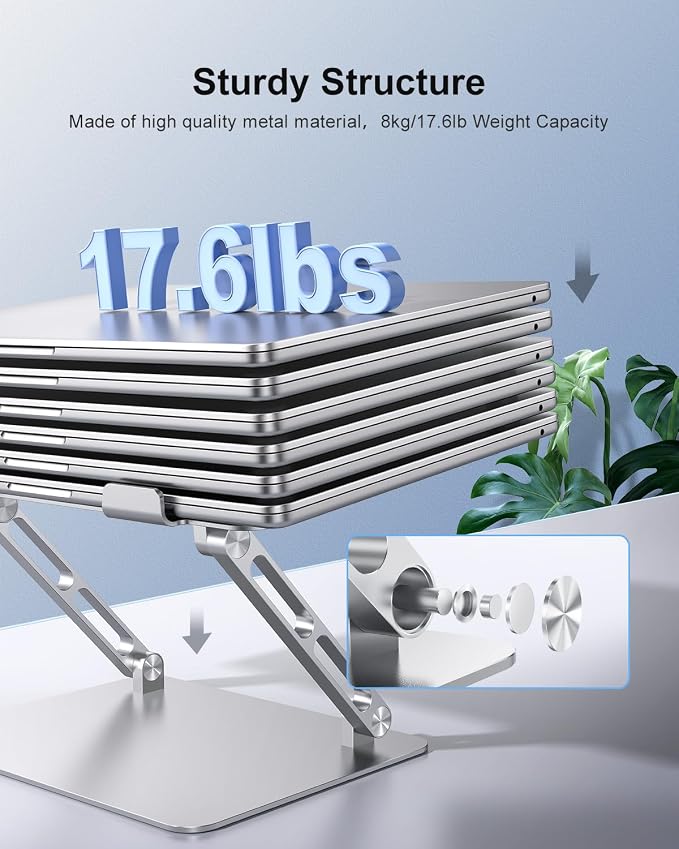 Adjustable Aluminum Laptop Stand - Field & Blessing
