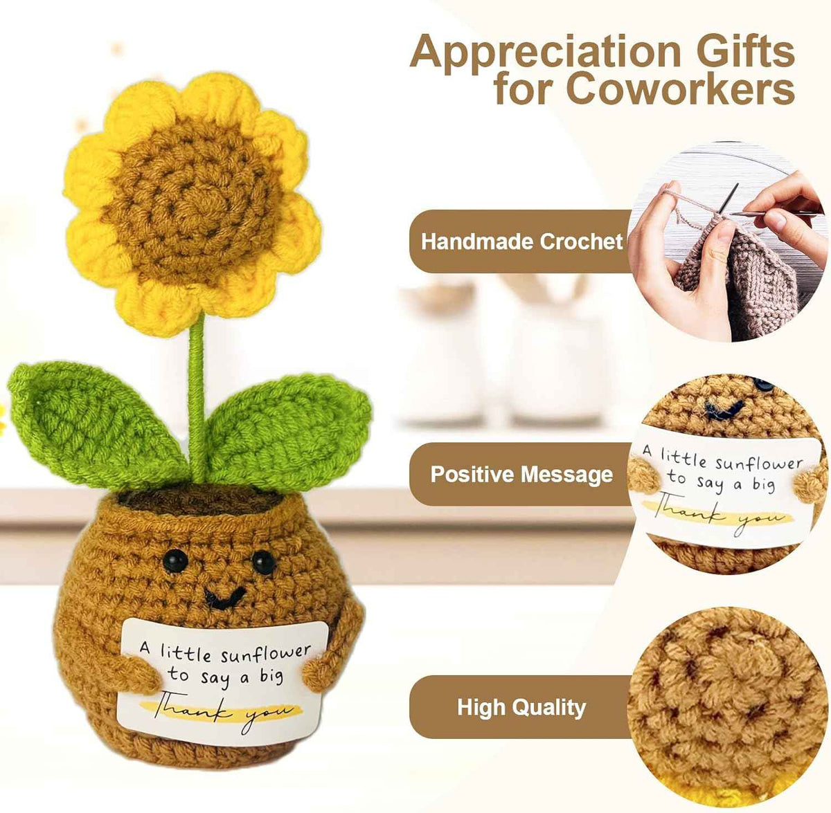 LUICONMO Thank You Gifts for Women, Employee Appreciation Gifts | Back to School Teacher Gift, Bosses Day Gifts for Women Coworkers Mentor Nurse Friends Leaders