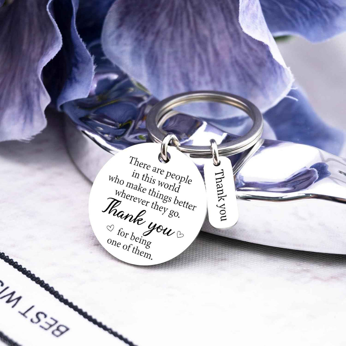 Office Gifts for Coworkers Thank You Keychain Gifts for Women Men | Best Co Workers Appreciation Gifts for Coworkers Women Men Farewell Gift Ideas for Coworkers