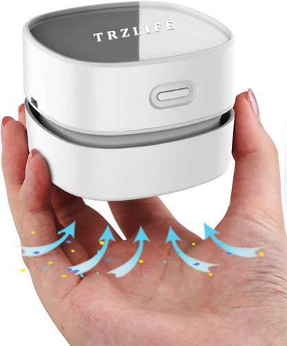 TRZLIFE USB Desk Vacuum, Office & Home Desktop Cleaner, Ideal Gift