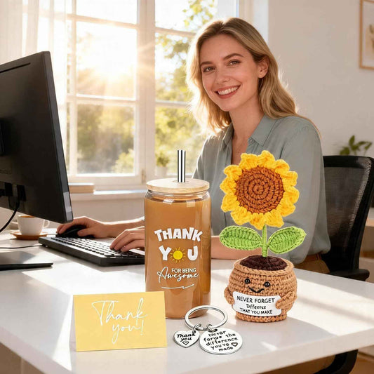 11Pcs Thank You Gifts For Women, Administrative Professional Day Gifts For Assistant, Principal, Teacher Employee Appreciations Gift, Thank You Gift For Coworkers, Friend, Boss, Nurse, Social Worker