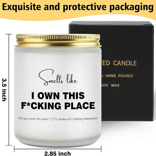 Funny Housewarming Gift, New Home House Gifts, Housewarming Candle, Welcome Home, Realtor Gift, Smells Like Candle, Apartment Presents, New Homeowners Gifts, First Home Present, Celebrating NewHome
