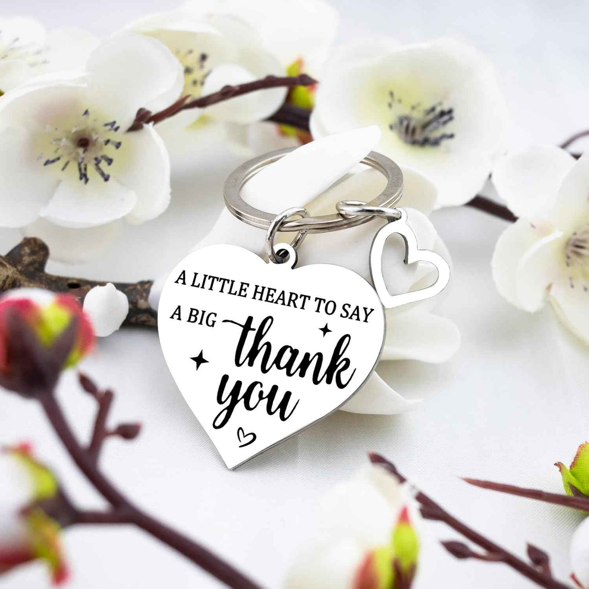Thank You Gifts for Coworkers Women Men Keychain | Employee Appreciation Gifts for Coworkers Friends Birthday Thanksgiving Gift Thank You Jewelry