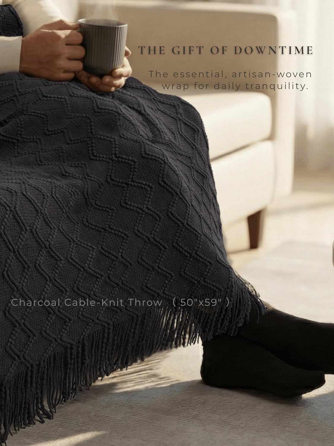 Grey & Navy Comfort Gift Box