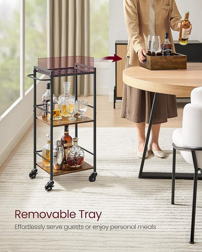 Three-Tier Kitchen Serving Cart - Field & Blessing