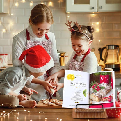 Adjustable Wood Cookbook Stand - Field & Blessing