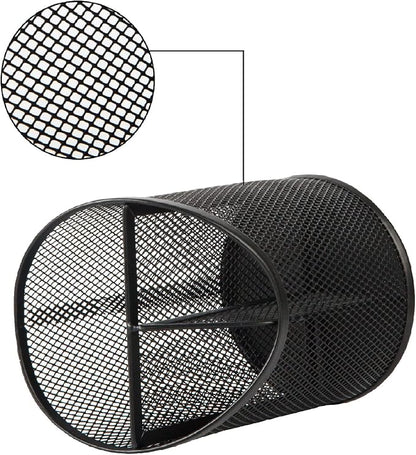 Two-Pack Three-Compartment Mesh Pen Holders - Field & Blessing