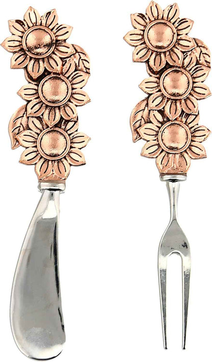 Pavilion- Hostess with the Mostest Charcuterie Utensils- 4" Knife and Fork 2 Piece Set