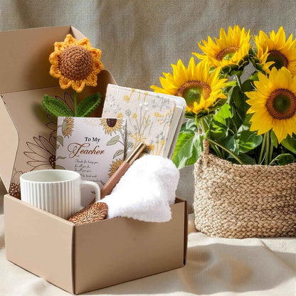 Teacher Comfort Gift Box with Blanket & Mug