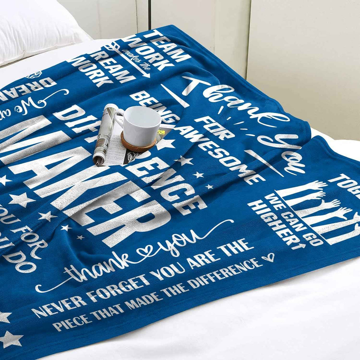 Men's Employee Appreciation Throw Blanket