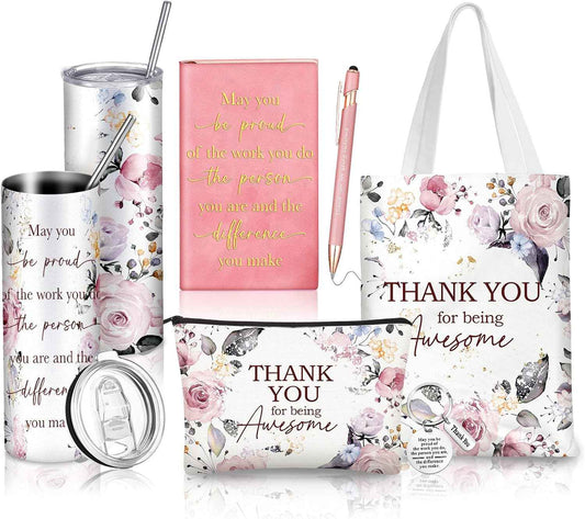 Wiwiqing 6 Pcs Employee Appreciation Gifts for Women, Chic Style