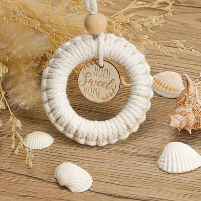 House Warming Gifts New Home,New Home Gift Ideas,Rustic Farmhouse Housewarming Gifts Set with Wooden Door Wreaths,Throw Blanket,Measuring Spoons & Coasters,Closing Gift for House Buyers