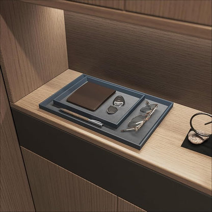 Leather-Look Jewelry & Valet Tray - Field & Blessing
