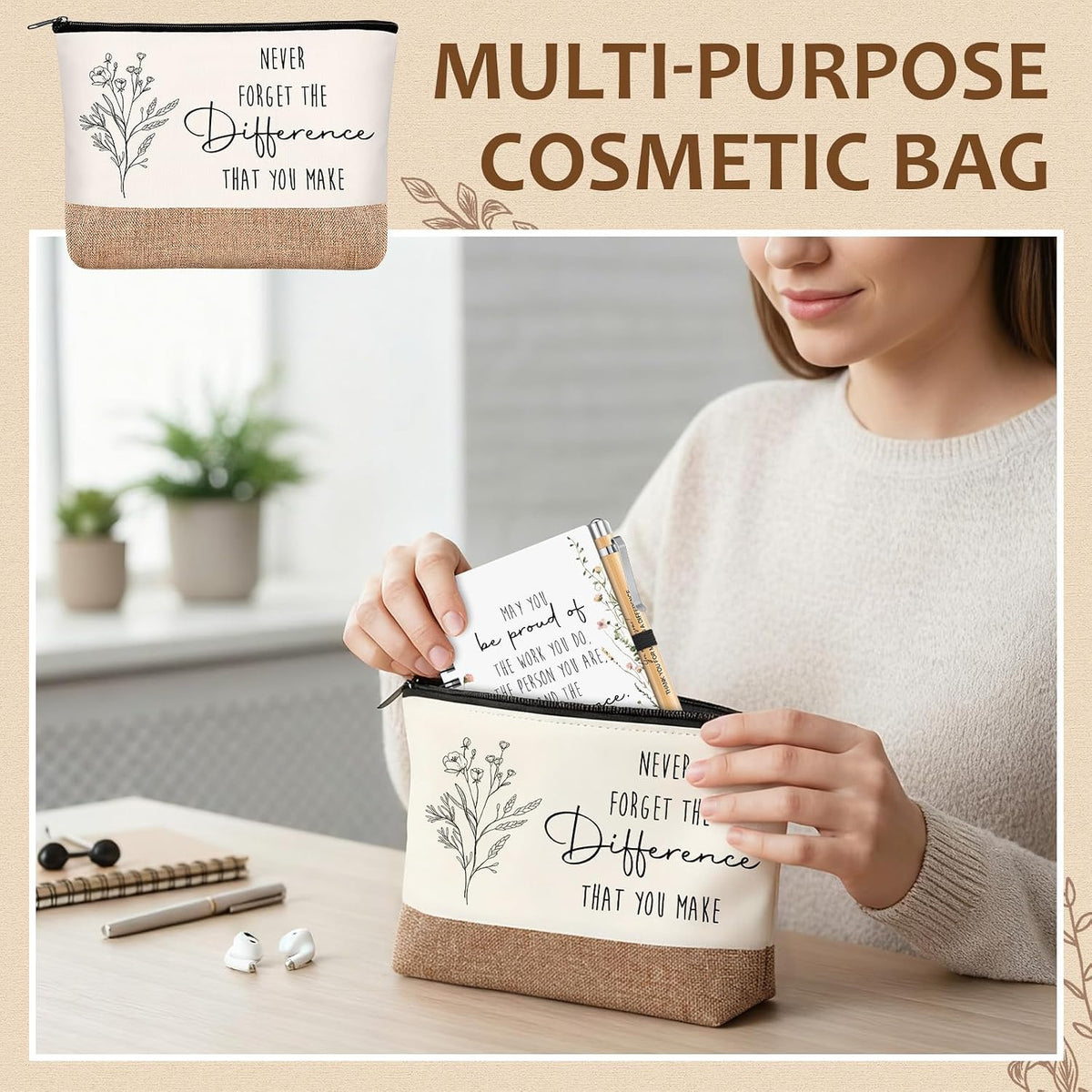 Motipuns 5 Pcs Employee Appreciation Gifts for Coworkers Chaos Coordinator Thank You Gift Women Teacher Friends Leaders