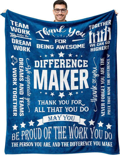 Men's Employee Appreciation Throw Blanket