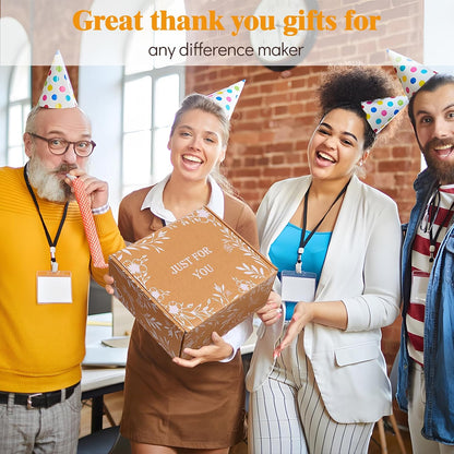 iAOVUEBY Employee & Teacher Appreciation Gifts for Coworker Teacher Mentor Leader Secretary Nurse, Difference Maker Gifts for Women, Thank You Gift Set for Women with 16oz Difference Maker Glass