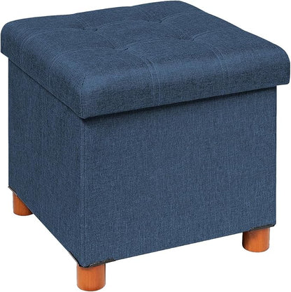 30-Inch Linen Storage Ottoman - Field & Blessing