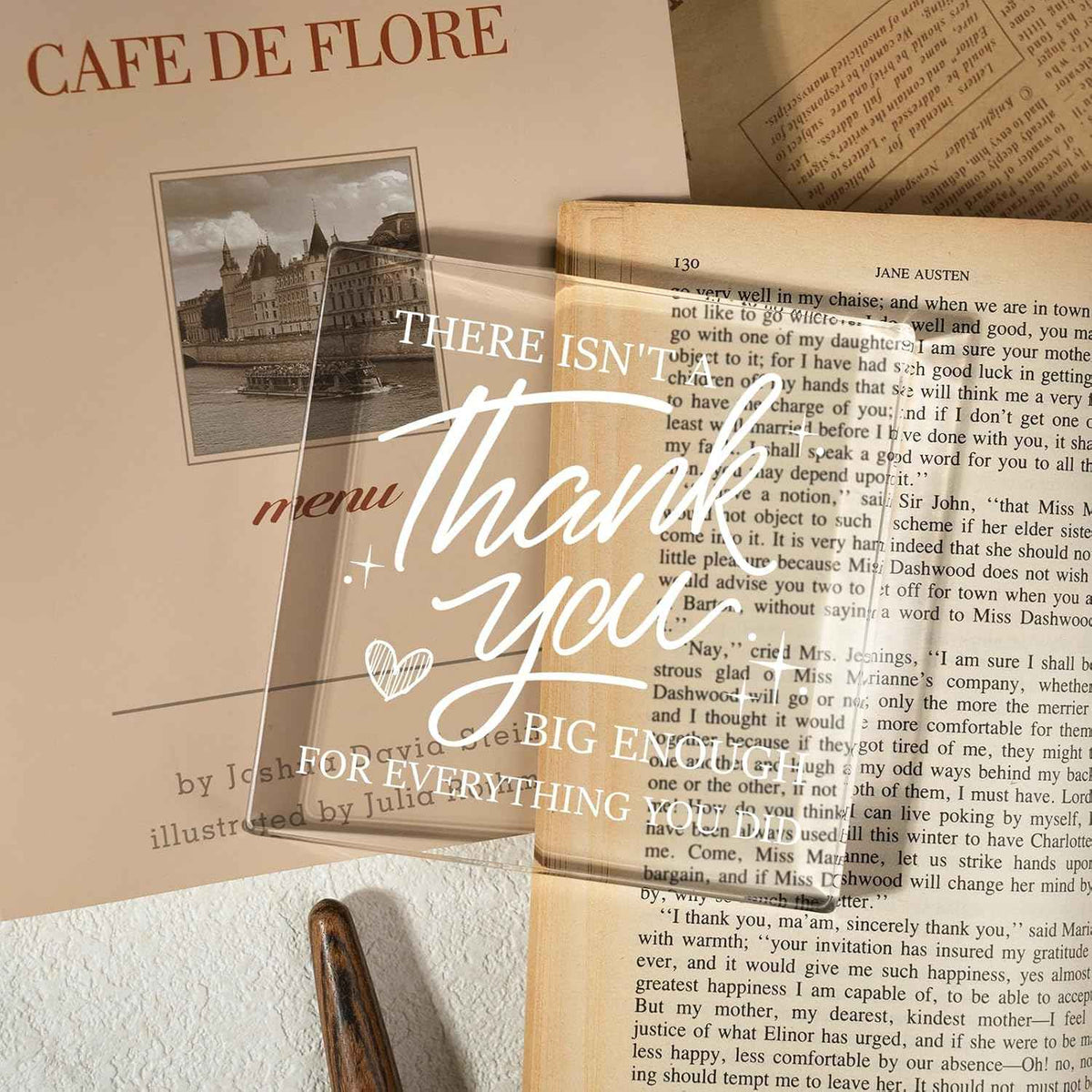 Thank You Gifts for Women Men, Thank You Appreciation Plaque | Appreciation Gifts for Leader Colleague Principal Coworker Daycare Nurse Boss