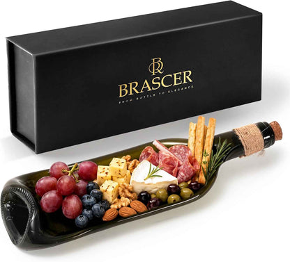 Melted Wine Bottle Serving Board