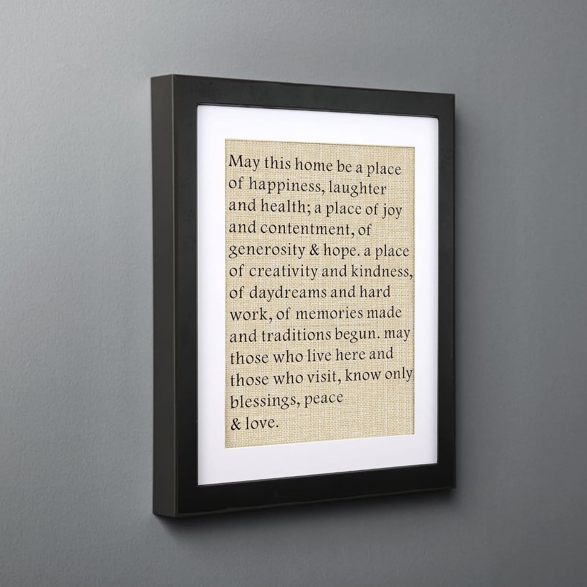 House Warming Gifts Framed 11" X 13", Housewarming Gifts for Friend Homeowner Neighbors, New House New Home Gift, Christmas Gift, First Home Decorations