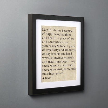House Warming Gifts Framed 11" X 13", Housewarming Gifts for Friend Homeowner Neighbors, New House New Home Gift, Christmas Gift, First Home Decorations