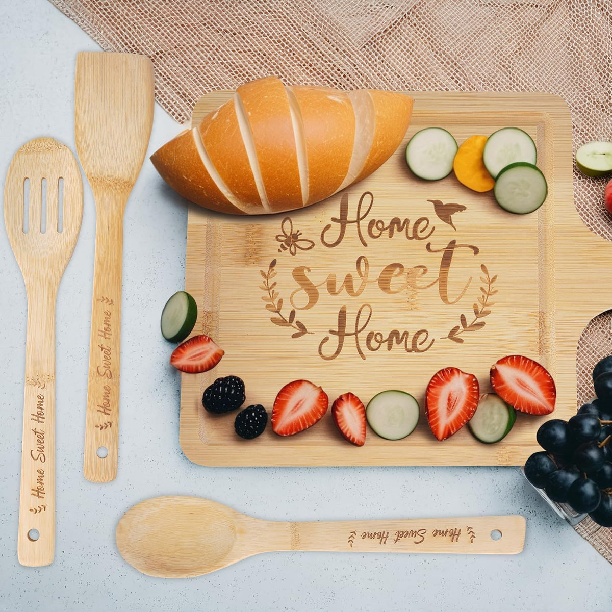 House Warming Gifts New Home,15 Pcs New Home Gift Basket | Housewarming Gifts Baskets, Closing Gifts for Home Buyers, First Homeowner Couple Women