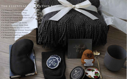 Grey & Navy Comfort Gift Box