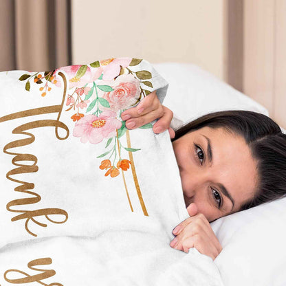 Women's Employee Appreciation Throw Blanket