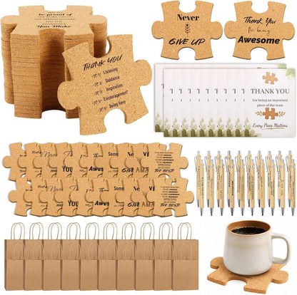 Twenty-Set Cork Coaster Appreciation Kit