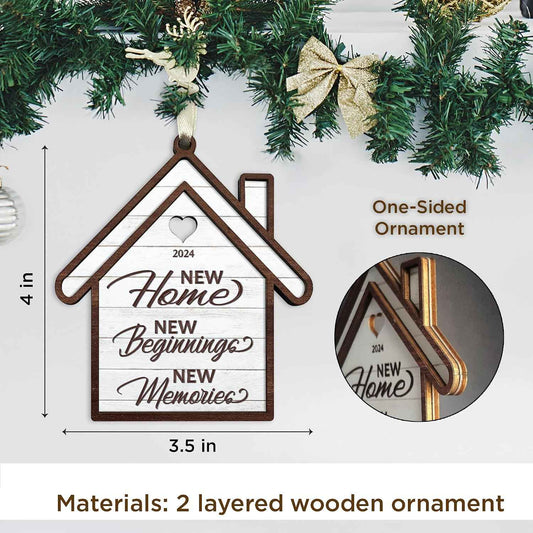Home Gifts - Housewarming Presents for Women, Men, Couples - New Home Ornament 2024 - Ideas for House Warming
