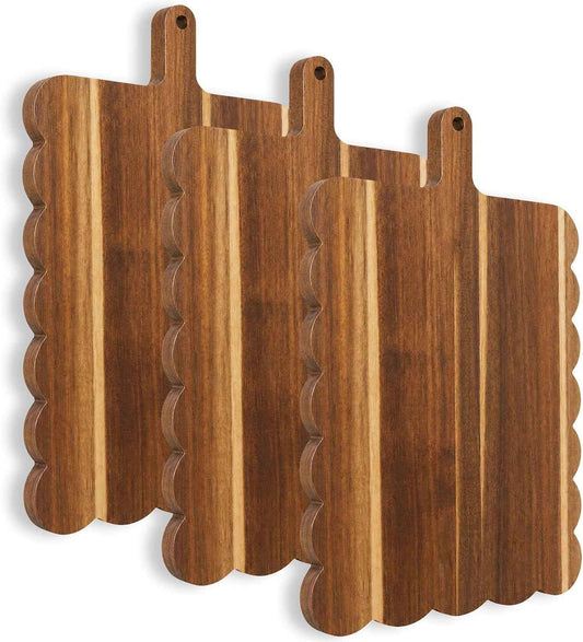 6 Pack Holiday Charcuterie Board Gift Set for Women, Thanksgiving & Christmas Hostess Gifts with Serving Board, Cheese Knife & Fork, Kitchen Towels, Gift Bags and Decorations (Elk Set)