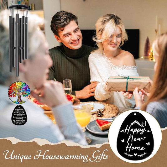 House Warming Gifts New Home, 26" Wind Chimes Housewarming Gifts, New Home Gift Ideas for Women Men New Apartment Homeowners Couples Family Friends, Unique Housewarming Gift Ideas