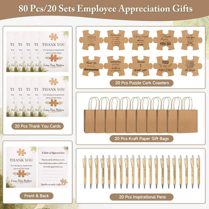 Twenty-Set Cork Coaster Appreciation Kit