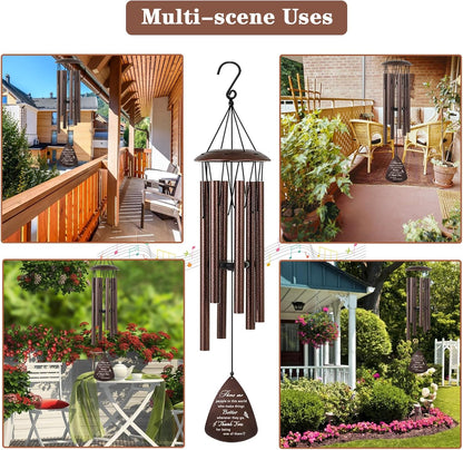 Soopau Thank You Gifts for Women Men, 32" Wind Chimes Thank You Gifts, Appreciation Gifts for Employee Coworkers Colleague Teachers Nurses, Thanksgiving Day Gifts for Family Friends