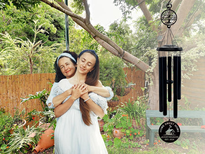 Personalized Housewarming Wind Chimes,House Warming Gifts New Home | Custom New Home Gifts for Women, Men & Couples,Outdoor Decor for Patio, Garden & Yard