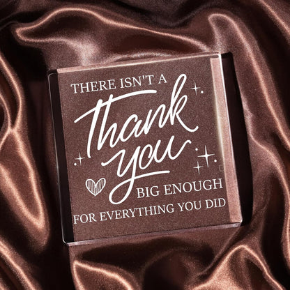 Thank You Gifts for Women Men, Thank You Appreciation Plaque | Appreciation Gifts for Leader Colleague Principal Coworker Daycare Nurse Boss