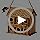 Wooden Bird Houses for Outside, 12-Hole Hanging Birdhouse