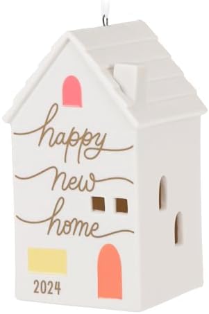 Hallmark Keepsake Christmas Ornament 2024, New Home, Porcelain, Gift
