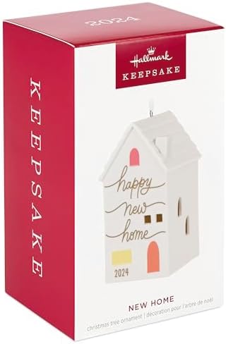 Hallmark Keepsake Christmas Ornament 2024, New Home, Porcelain, Gift