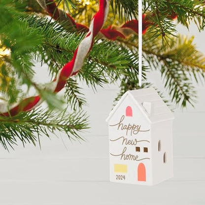 Hallmark Keepsake Christmas Ornament 2024, New Home, Porcelain, Gift