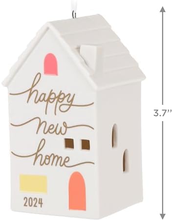 Hallmark Keepsake Christmas Ornament 2024, New Home, Porcelain, Gift